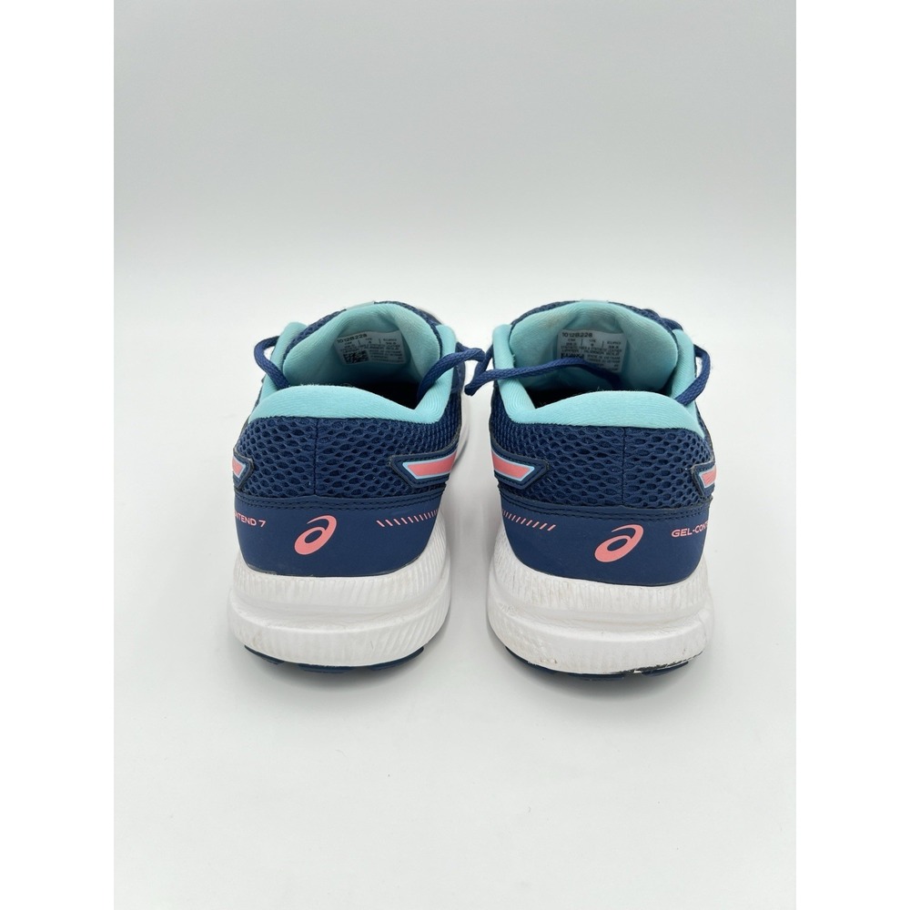 ASICS Women's Blue Pink Running‎ Shoes Athletic Sneakers Comfort Walking Size 8 - Picture 4 of 9